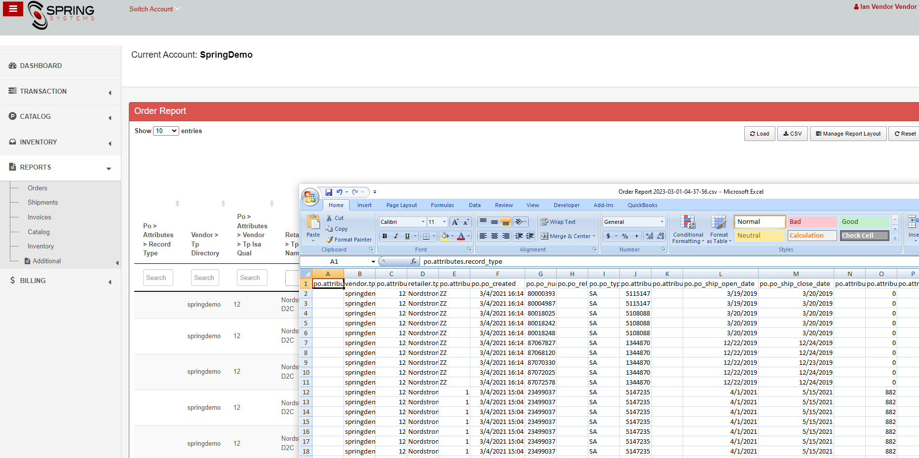 screenshot of EDI COMPLIANCE & EASY INTEGRATION